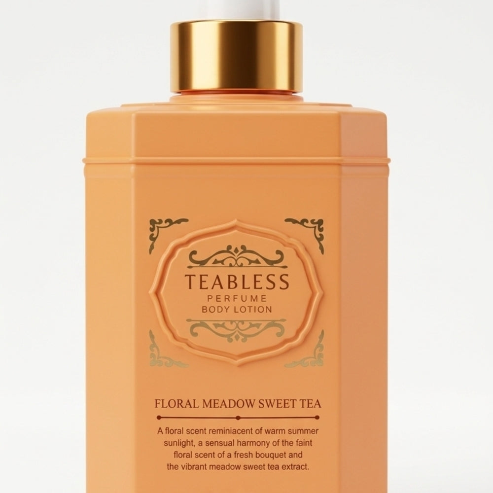 Floral Meadow Sweet Tea Body Lotion — Peach