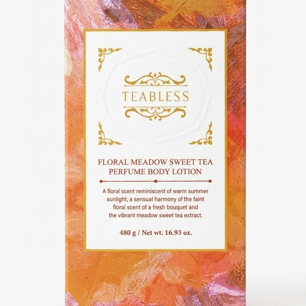 Floral Meadow Sweet Tea Body Lotion — Peach