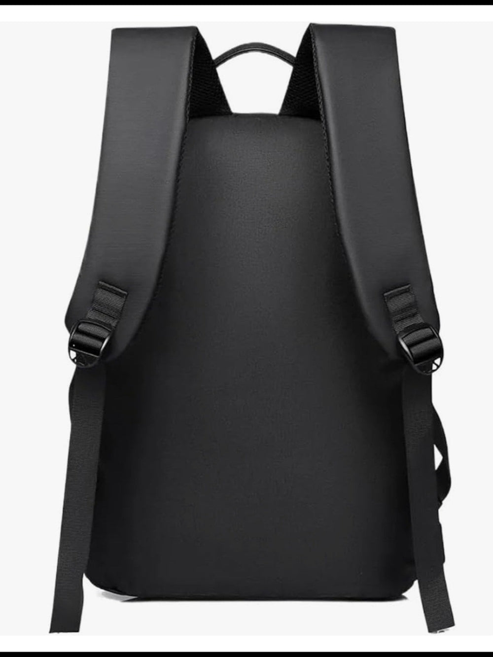 Men's Black Everyday Backpack - Sleek Urban Carry