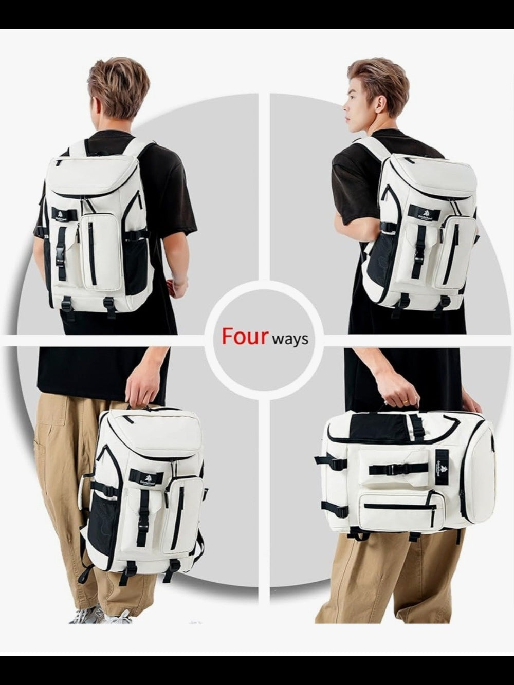 Light Gray Tactical Backpack