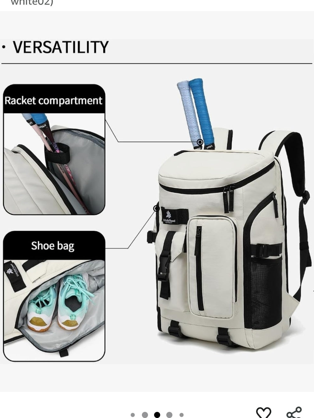 Light Gray Tactical Backpack