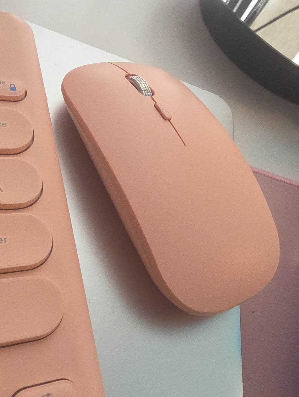 Pink Tablet Keyboard - Compatible Wireless Bluetooth Keyboard